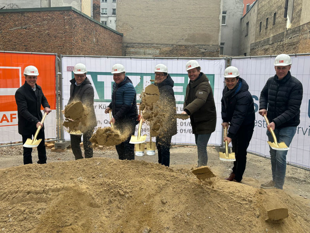 Spatenstich Pernerstorfergasse