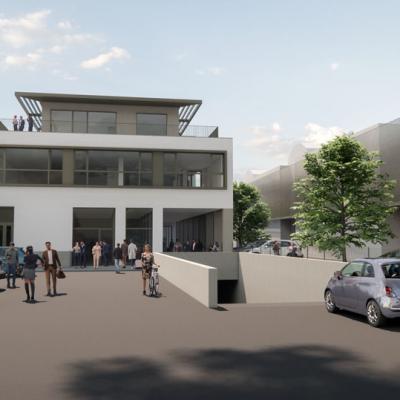 Simmeringer Hauptstraße, LCB-Planung GmbH, Rendering - Ansicht Roschégasse