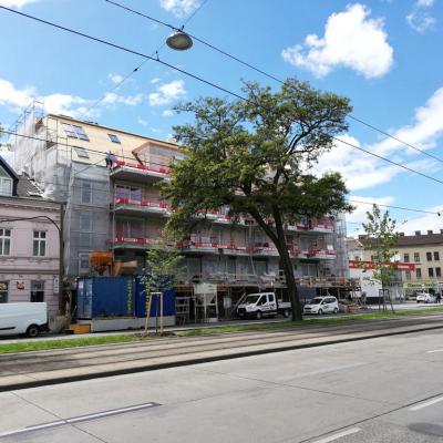 Erzherzog-Karl-Straße, LCB-Planung GmbH, Baustelle