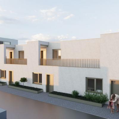 Wimpffengasse, LCB-Planung GmbH, Rendering - Zugang Wohnungen