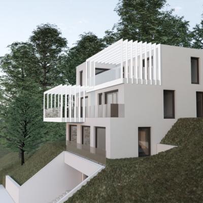 Mittlere Straße, LCB-Planung GmbH, Rendering - Ansicht West