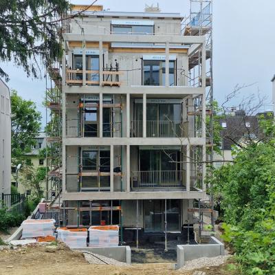 Peter-Jordan-Straße, Baustelle - Nordansicht Felix-Dahn-Straße – LCB Planung GmbH.