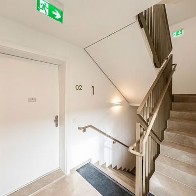 Peter-Jordan-Strasse, LCB-Planung GmbH, Innenansicht Allgemeines Stiegenhaus