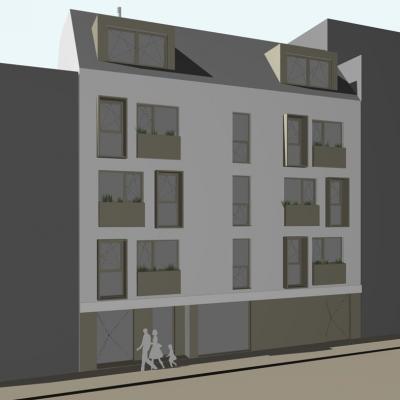 Klopstockgasse, LCB-Planung GmbH, Rendering - Kloppstockgasse