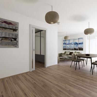 Lienfeldergasse, LCB-Planung GmbH, Rendering - Innenansicht Wohnung