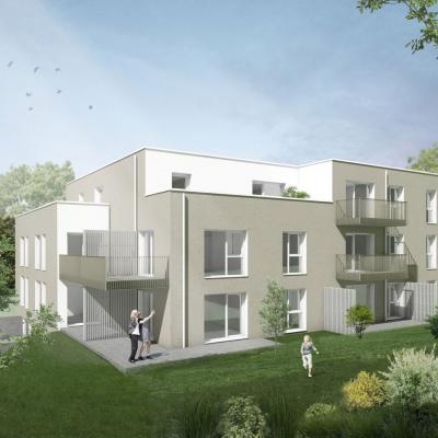 Enzesfeld Parkweg, Rendering – LCB Planung GmbH.